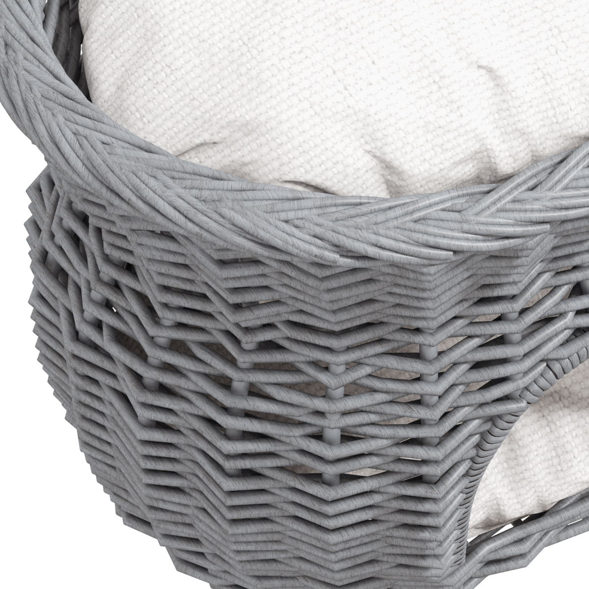 2-Tier Willow Cat House & Elevated Cushion Bed