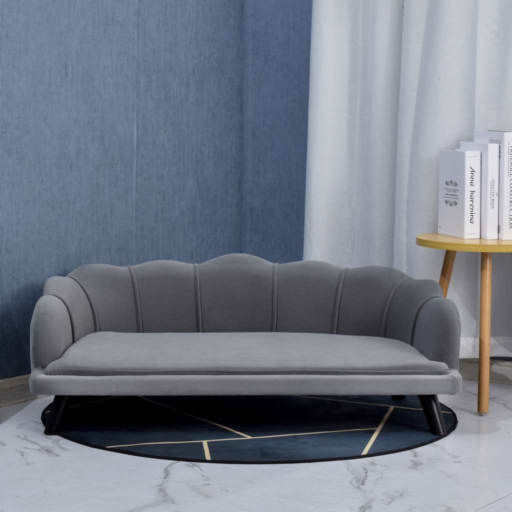 Grey Dog Sofa Bed for Medium & Large Dogs | Petmelle