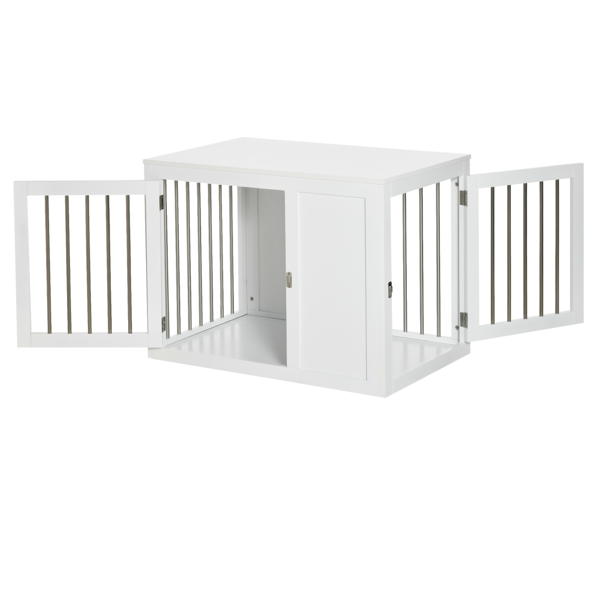 Furniture Dog Crate End Table for Medium Dogs | Petmelle