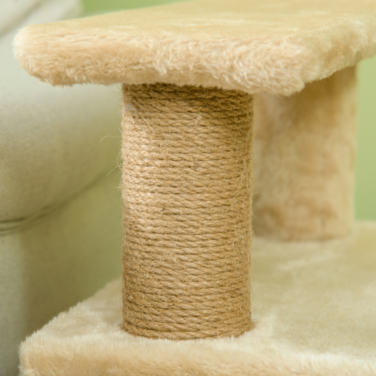 4-Step Pet Stairs for Beds with Removable Cover