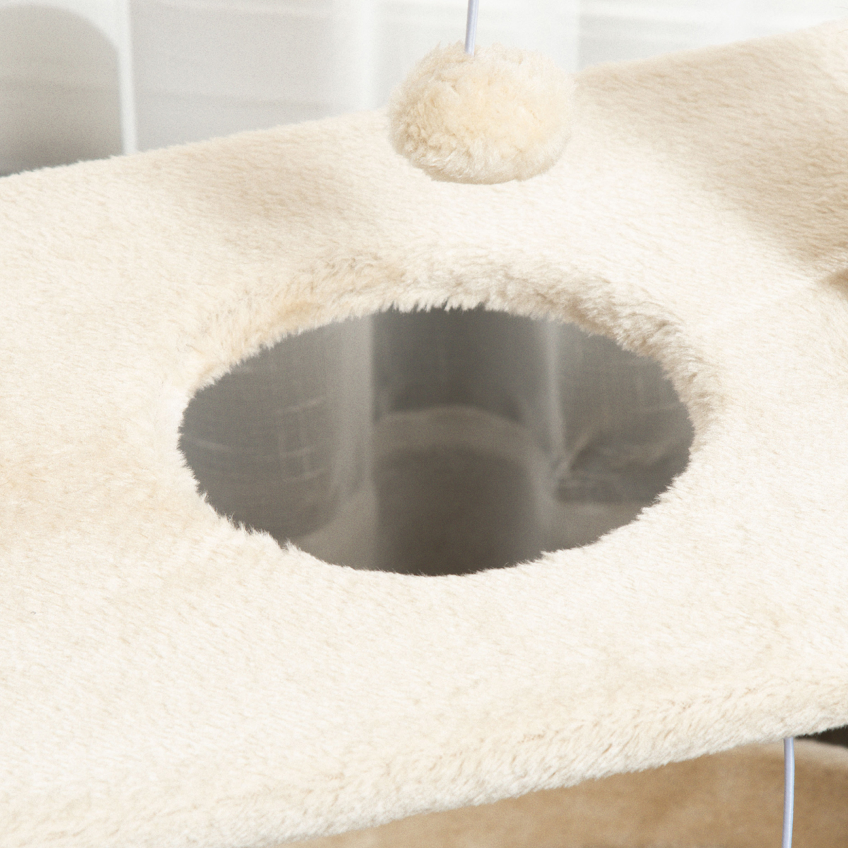 Cat Tree Tower with Scratching Post, Bed, Perch & Toy