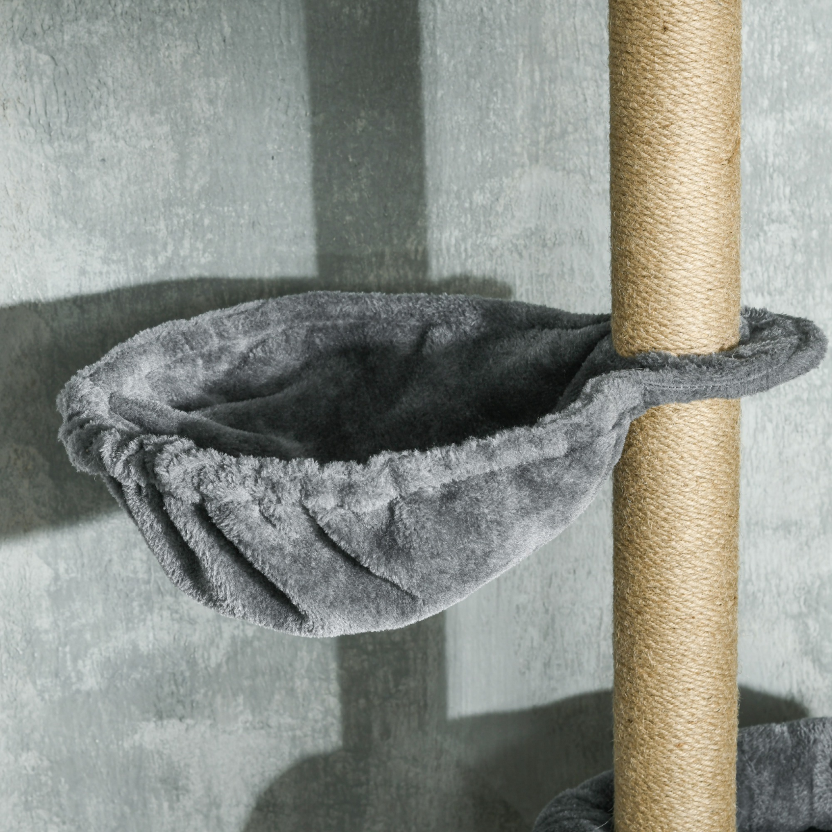 6-Tier Floor-to-Ceiling Cat Tree with Hammock | Petmelle