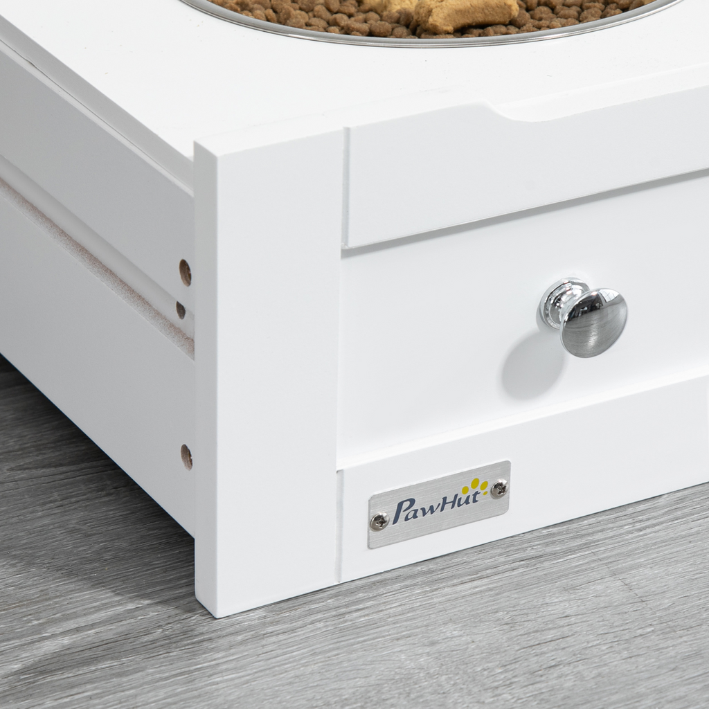 Pet Feeding Station & Food Storage Cabinet