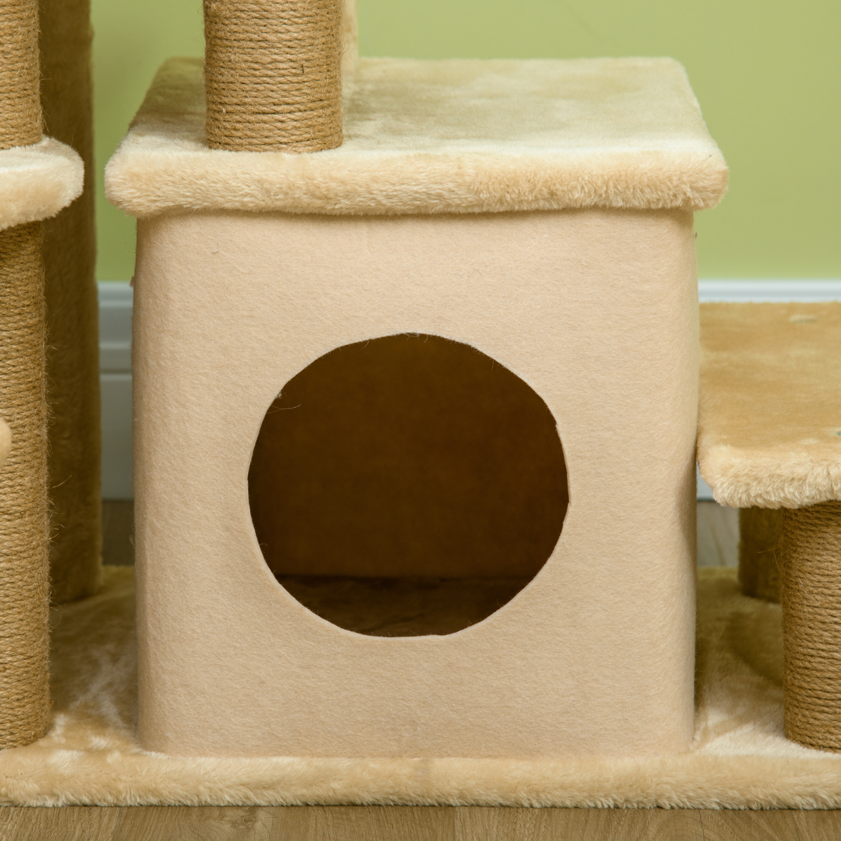 4-Step Pet Stairs for Beds with Removable Cover
