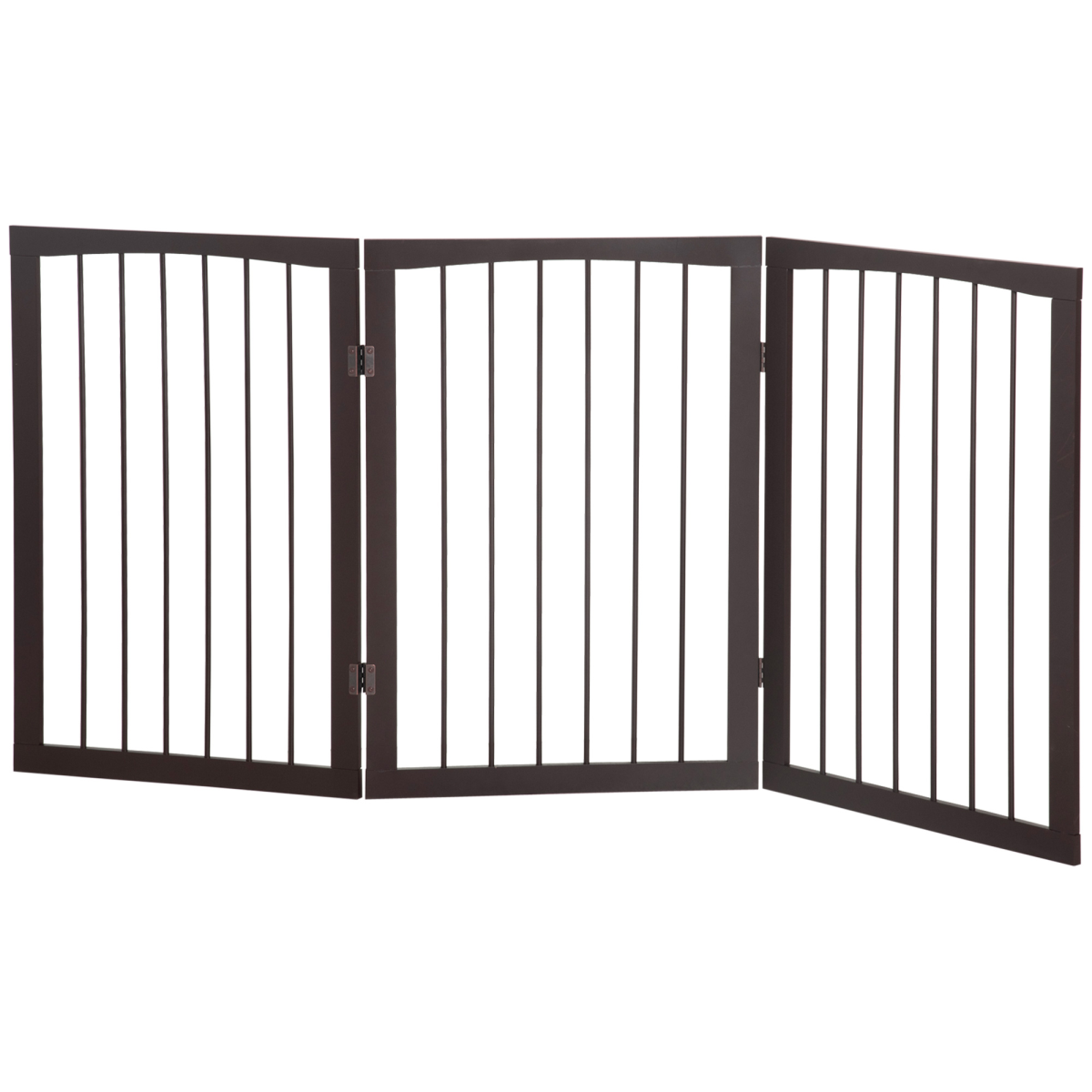 Freestanding Wooden Folding Pet Gate for Small Dogs | Petmelle